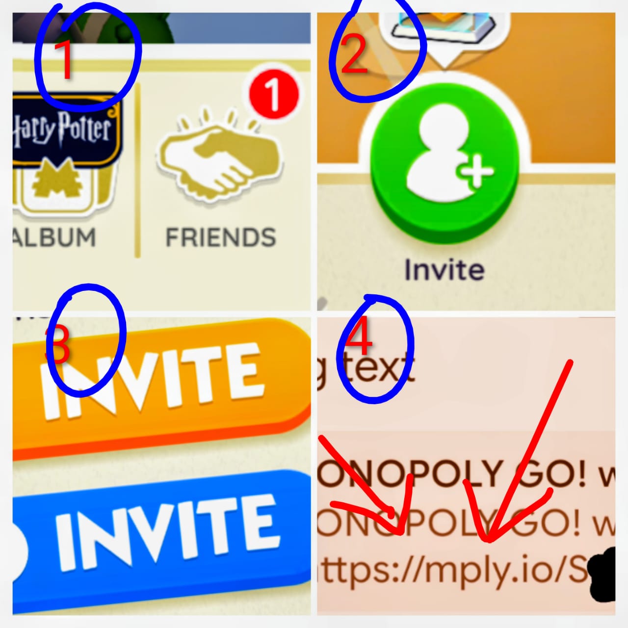 How to find invite link